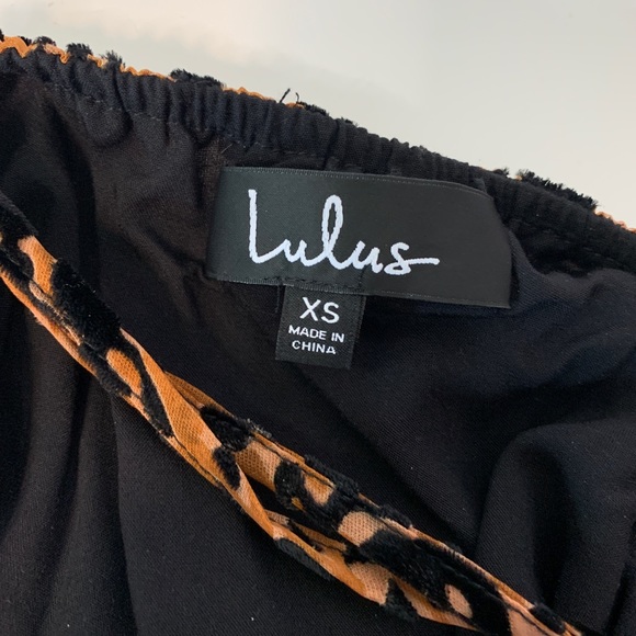 Lulu’s animal print halter dress - Picture 7 of 8